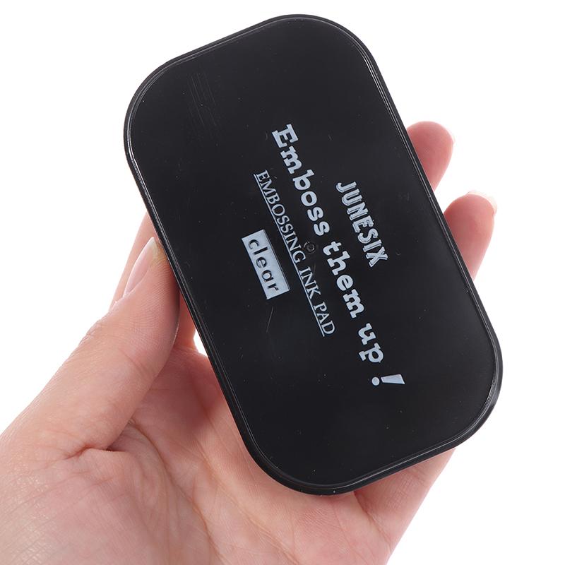 1 stk gjennomsiktig preget blekkpute Viskositet Flytende blekkpute Klar klebrig blekkpute