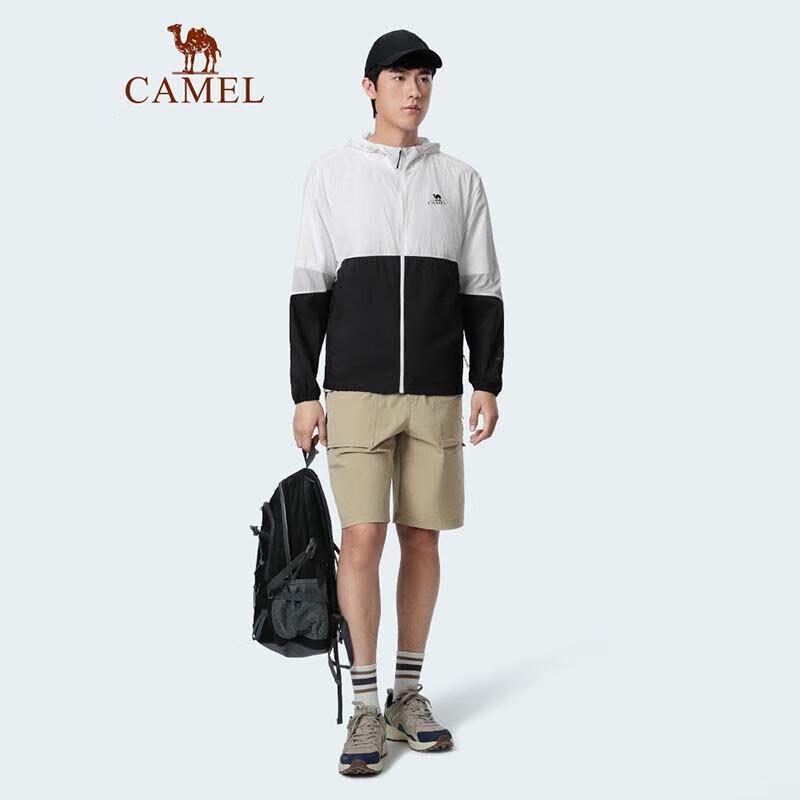 CAMEL Men s Ice-Cool Breathable Sun Protection Jacket A13BA68511 S