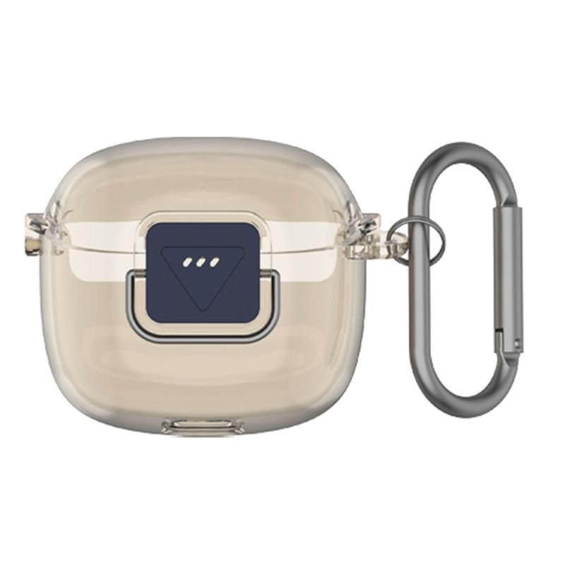 

Flexible Skin Soft TPU Protector Case Housing For Wireless Headphone Shockproof Cover Scratch Resistant Sleeve Daily Use прозрачный/серый