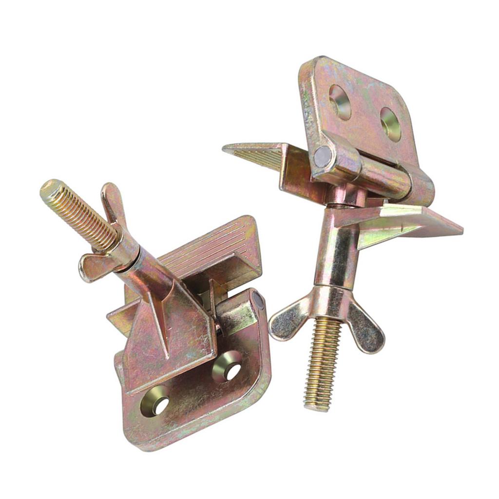 2 Pcs Set Silk Screen Printing Metal Butterfly Hinge Clamp DIY Hobby Tool