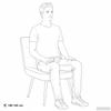 Pink Velvet Relaxation Armchair with Footstool