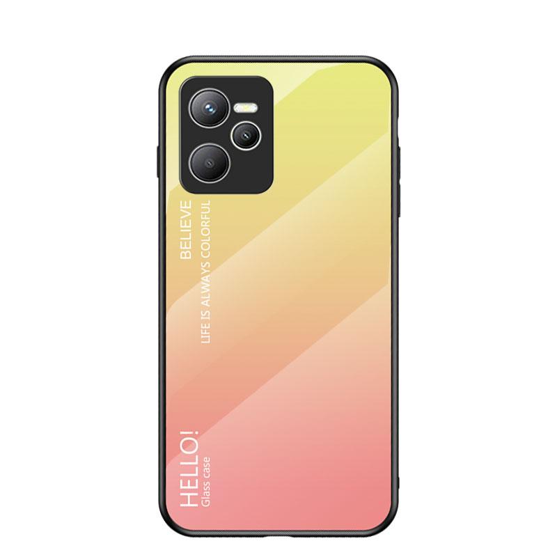 EASSGU [Telaio Elettrolitico Custodia per Realme C35 / Realme Narzo 50A Prime (6.6 Inches) Cover Protettiva in Morbido Silicone TPU - Nero