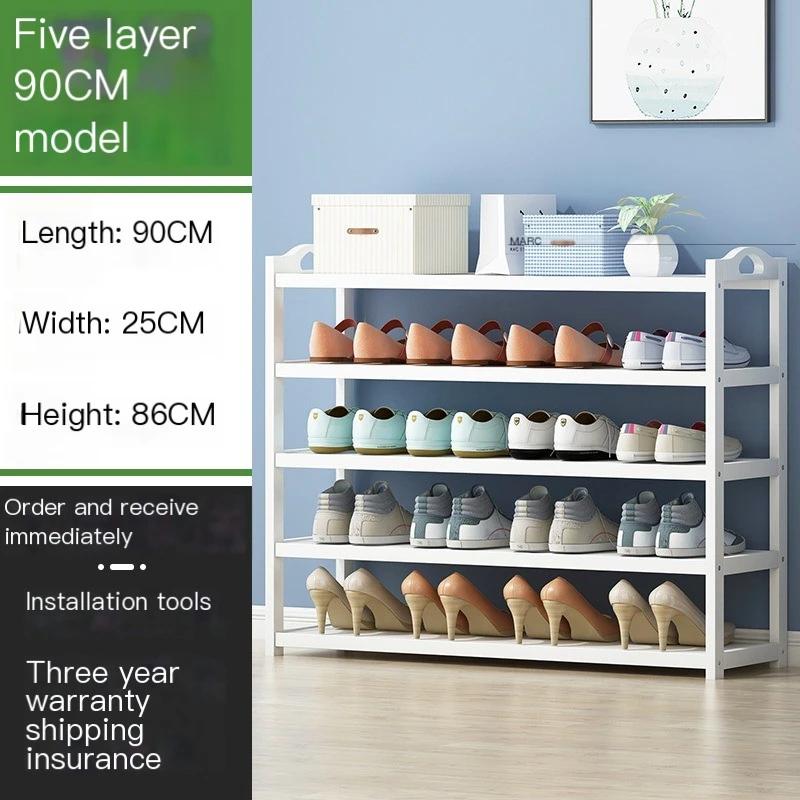 Bamboo Multi-layer Shoe Rack Simple Household Shoe Rack Economical Indoor Shoe Cabinet Fashionable and Simple Storage Shoe Rack 12980₽