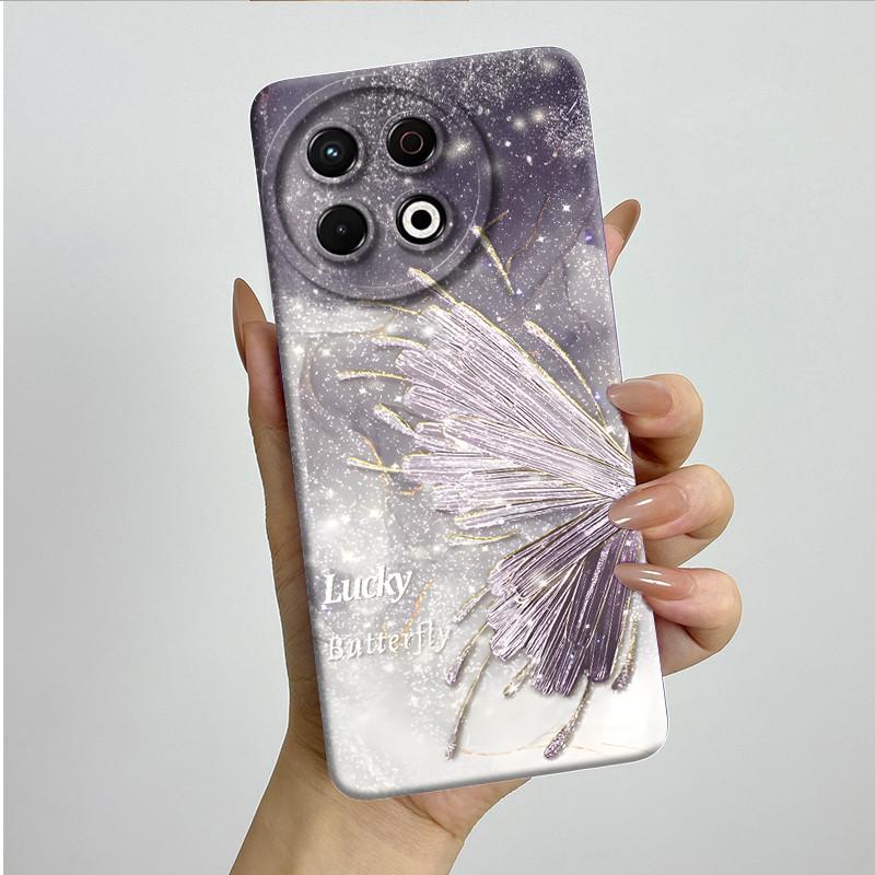 For Tecno Spark 30 Pro KL7 Phone Case 30Pro 4G Cover Soft Silicone Sweet Painted Shell Cartoon Funda Lovely Printed Casing Coque