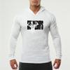 Muscleguys   Men's Autumn Hooded Sweater Fashion Color Selection Thin Coat Fitness Sports T-shirt Casual  Cotton Tops