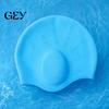 Short Hair Swim Cap Adults Silicone Swimming Cap, Waterproof Non-slip Elastic Pool Hat, Men Soft Women Ear Protection Bathing for Long