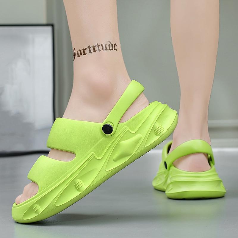 Męskie Sandały Outdoorowe Klapki Plażowe Wygodne Gruba Podeszwa Chodaki Męskie Buty Casualowe Buty Ogrodowe do Wody Męskie Damskie Sandały Plażowe