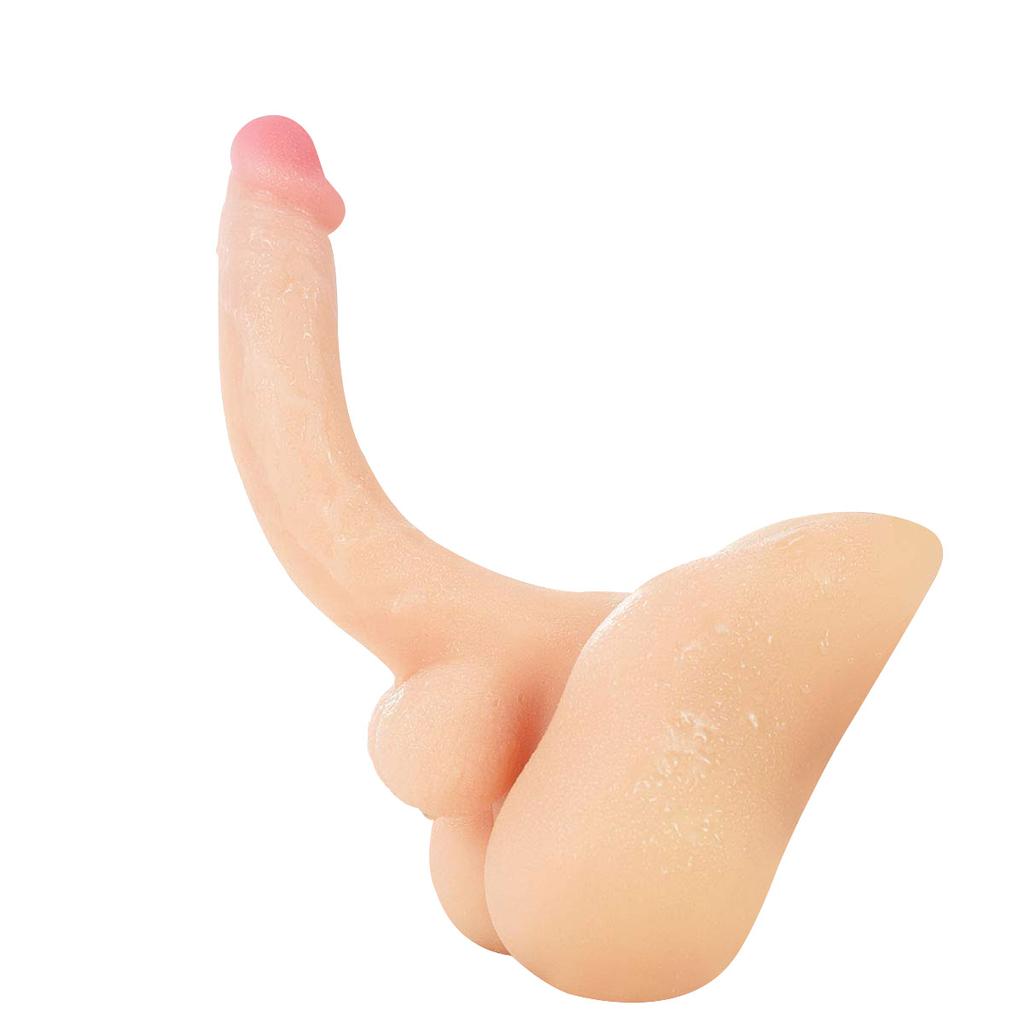 Dildo se základnou Masturbátor pro dospělé Soft TPR Forma Masturbační kalíšek Realistický Penis Fisting Realistický Cock Sex Toy Anální kolík