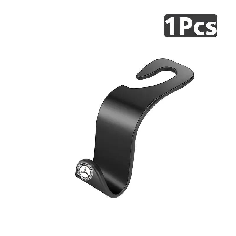 AABDS1 Car Seat Back Storage Hook Vehicle Headrest Organizer Hanger Hook Caps For Mercedes Benz AMG W204 W213 W205 W211 W212 W176