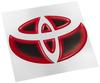 SilkBlaze Heat Red Emblem Sheet/BK Base T-24 HRO-T24BK