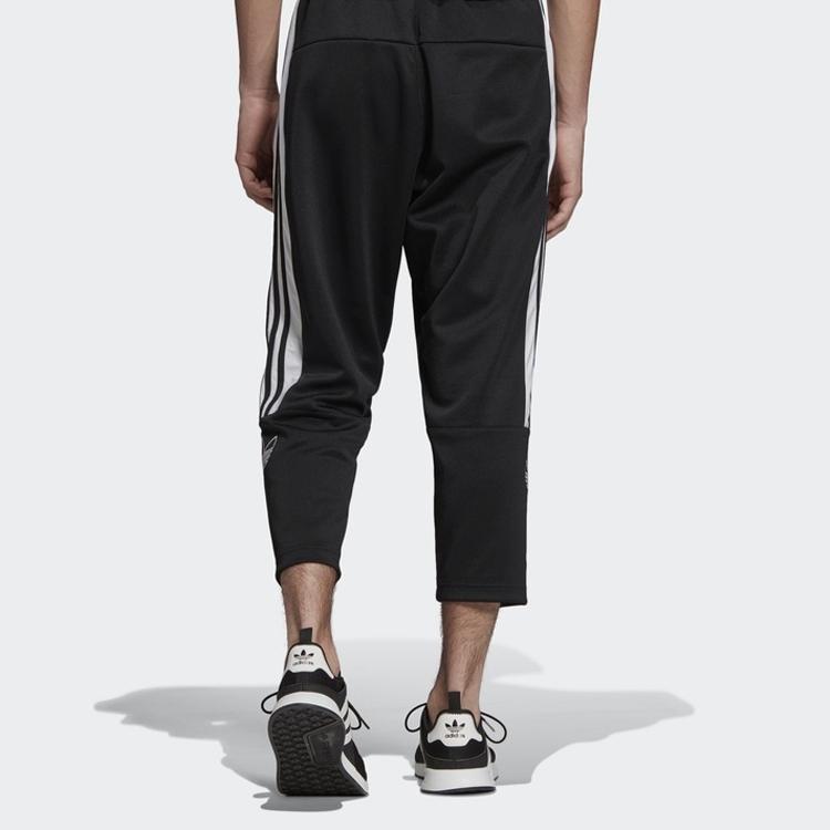 Adidas Originals Trefoil Sprt 7/8 Pants Men Bottoms Black FK9999