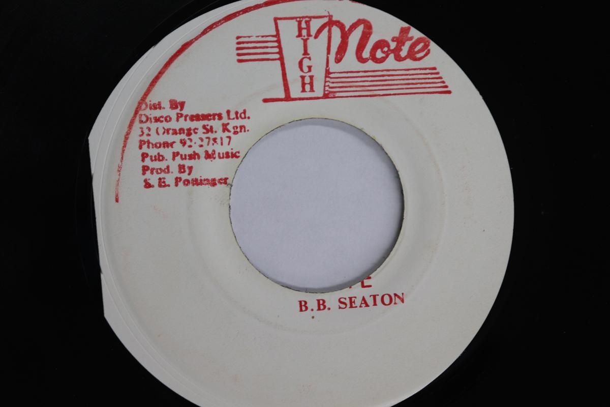 

7inch Record B.B. SEATON - Life Is No Easy Game NONE HIGH NOTE Jamaica Reggae, Ska & Dub Used