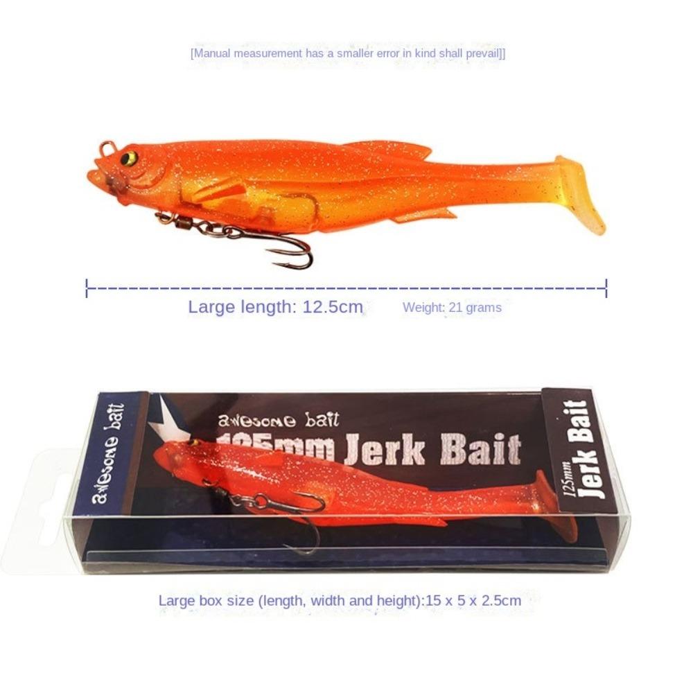 9cm/9g  12.5cm/21g Artificial Swimbait Simulated Fake Bait  Sea Fishing