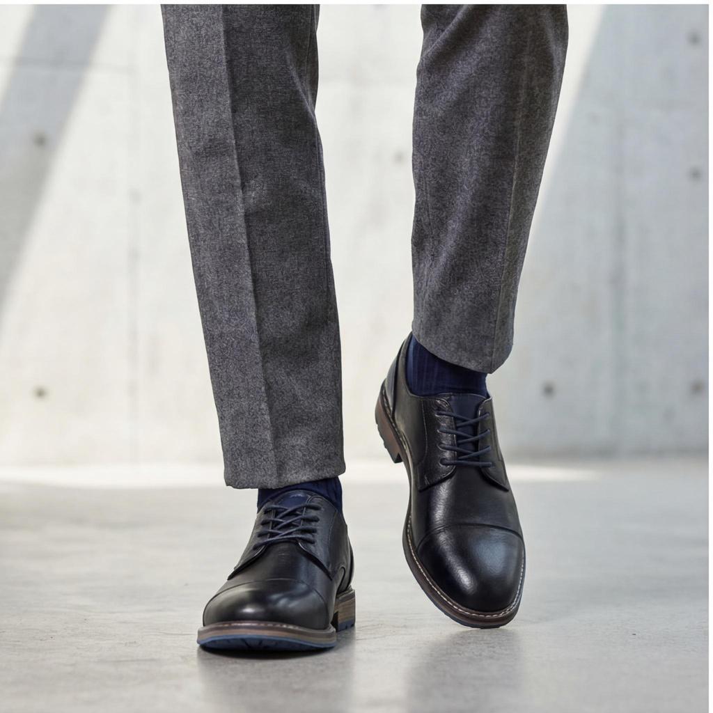 Retro Men's Casual Derby Shoes