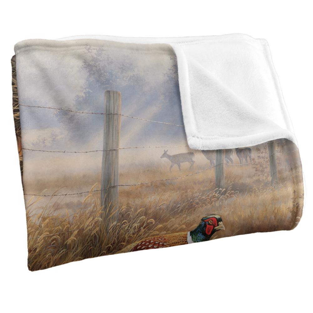 Wild Wings Pleasant Silky Pheasant Supersoft Blanket