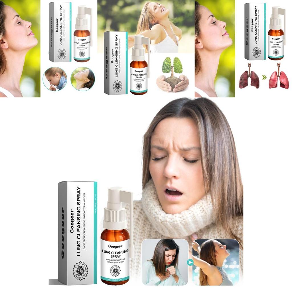 Googeer Body Cleanse Spray Soothing Relief For Dry Throat Cough And Discomfort 30ml
