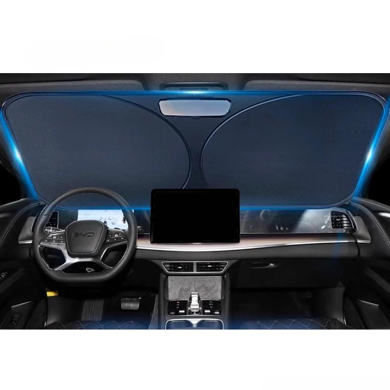 For BYD Sealion 7 Sea Lion 07 EV 2024 2025 2026 2027 Car Windshield Sunshade Cover Anti UV Protection Auto Parts
