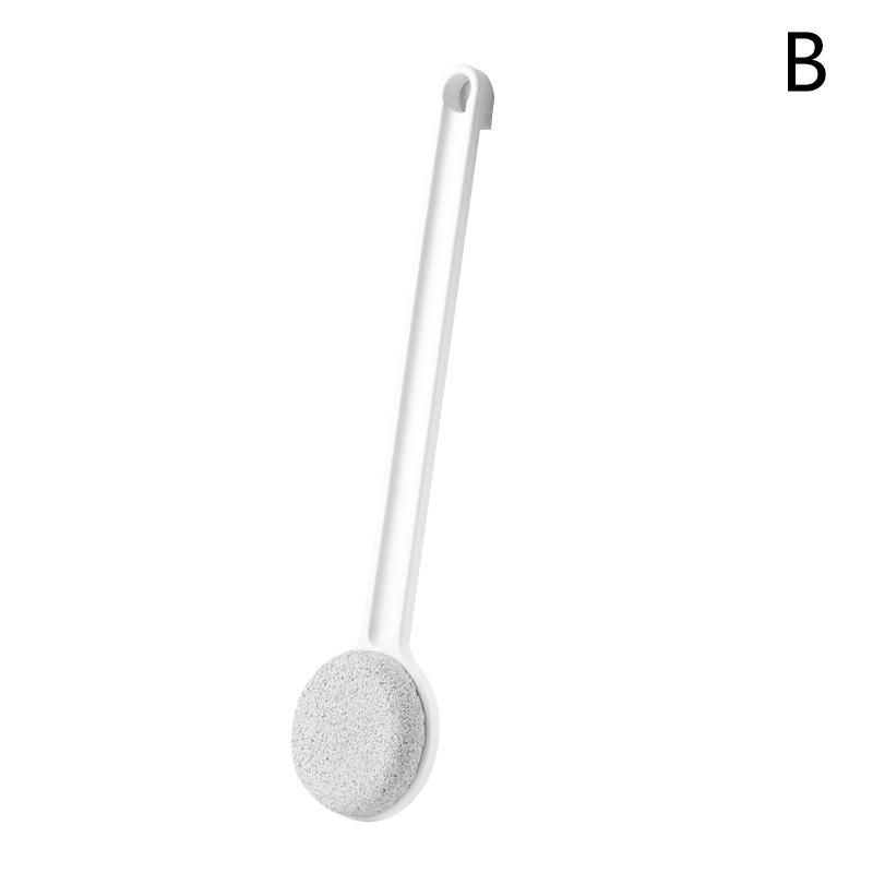 

1 шт. пемзовая щетка отшелушивающая пилка для ног двусторонняя с длинной ручкой камень для ухода скраб отшелушиватель щетка для тела