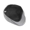 Fashion Soft Beret Hat Solid Color Retro Newsboy Hat Casual British Style Painter Hat Men Women
