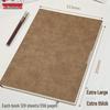 A4 Extra Thick Leather-Covered Lined Notebook - Large Size