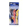 3Pcs Curved Handle Brush Kit Wire Brush Set For Cleaning Welding Slag And Rust Removal Industrial Scrubbing Brush