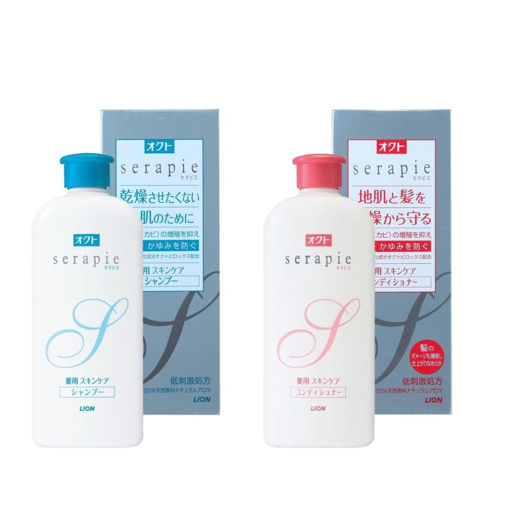 Lion Oct Serapie Medicated Skin Care Shampoo  Conditioner 230mL