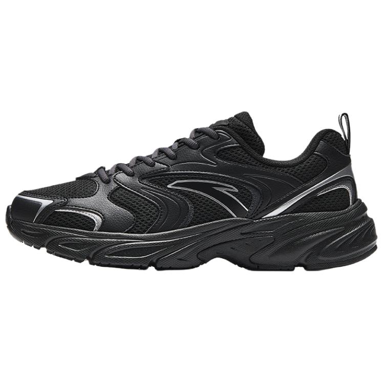 ANTA Retro Dad Shoes All Black Men 912538821-4 43