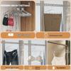 Wave-Shaped Stainless Steel Multi-Purpose Clothes & Underwear Hanger