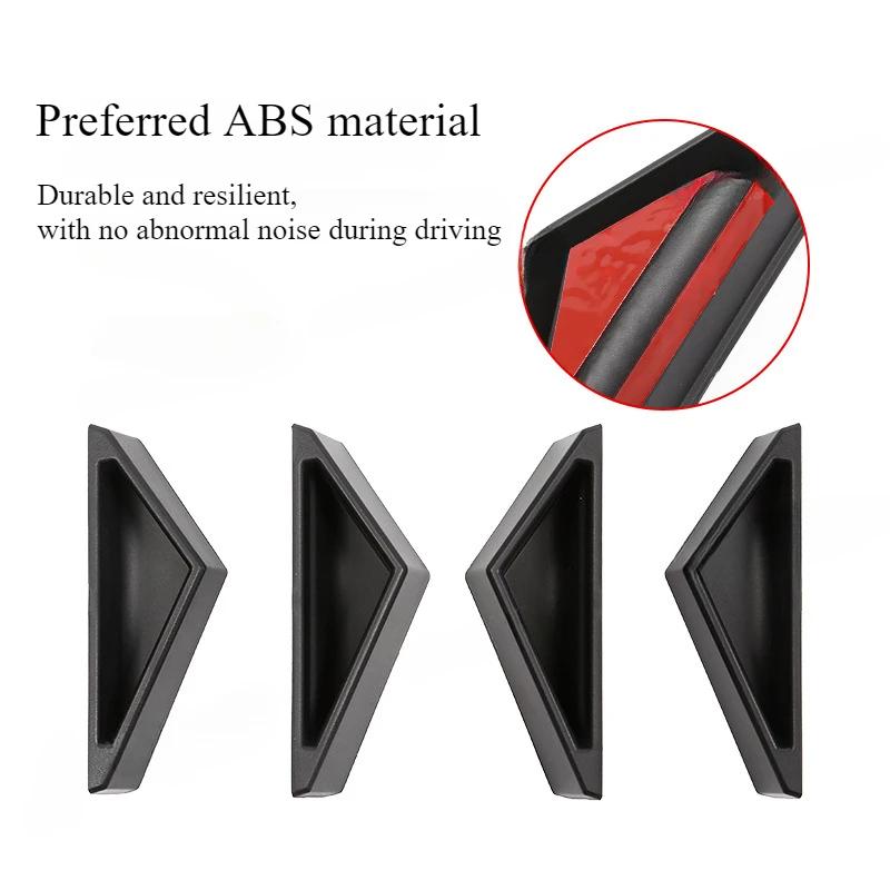 For Tesla Cybertruck 2025 Car Door Edge Protection Handle Anti-collision Strip Door Handle Handprint Resistant Car Accessories