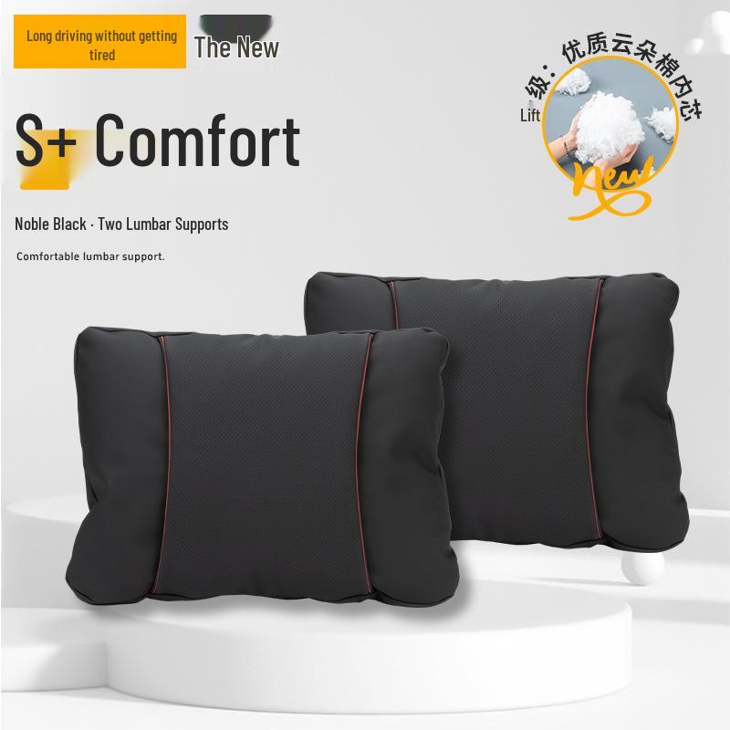 Neck and Lumbar Support Pillow for Hongqi: H5, HS5, H9, H6, HS7, PHEV Models