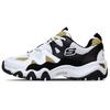 DLites 2.0 Mesh Synthetic Leather Comfortable Versatile Low-Top Casual Shoes Men Sneaker Black White Yellow 999042-WBGD