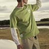 FILA x BBC EARTH T Shirt Men's Mustard Powder A51M437101FMT