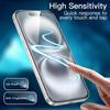 iPhone 16 HD Screen Protector (6.3 Inches), [top 9H Tempered Glass Film], Easy To Align, Scratch Resistant, Drop Resistant
