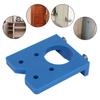 35mm Hinge Hole Template Drill Guide Locator for DIY and Professional Use Suitable for Furniture Doors and Drawer Guides