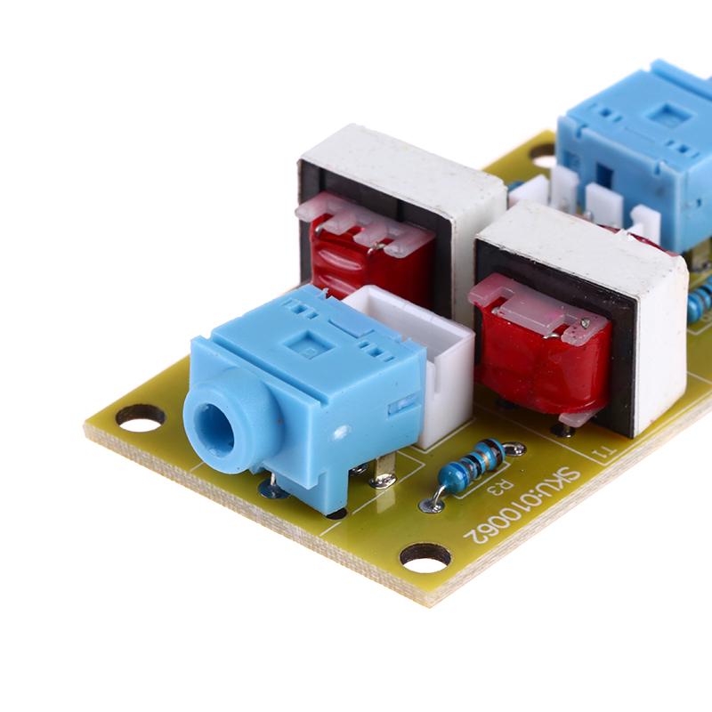 2 Styles Optional Audio Stereo Isolator Eliminate Current Sound Interference Filter Eliminator Ground Loop Suppressor Noise Isolation Moudle