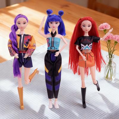 K-Pop Dämon Vinylpuppe PVC Actionfigur Beliebte Anime-Charaktere Spielzeug Kuchendekoration Tischdeko für Kinder Fans