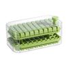 Food-Grade Double-Layer Ice Cube Tray with Storage