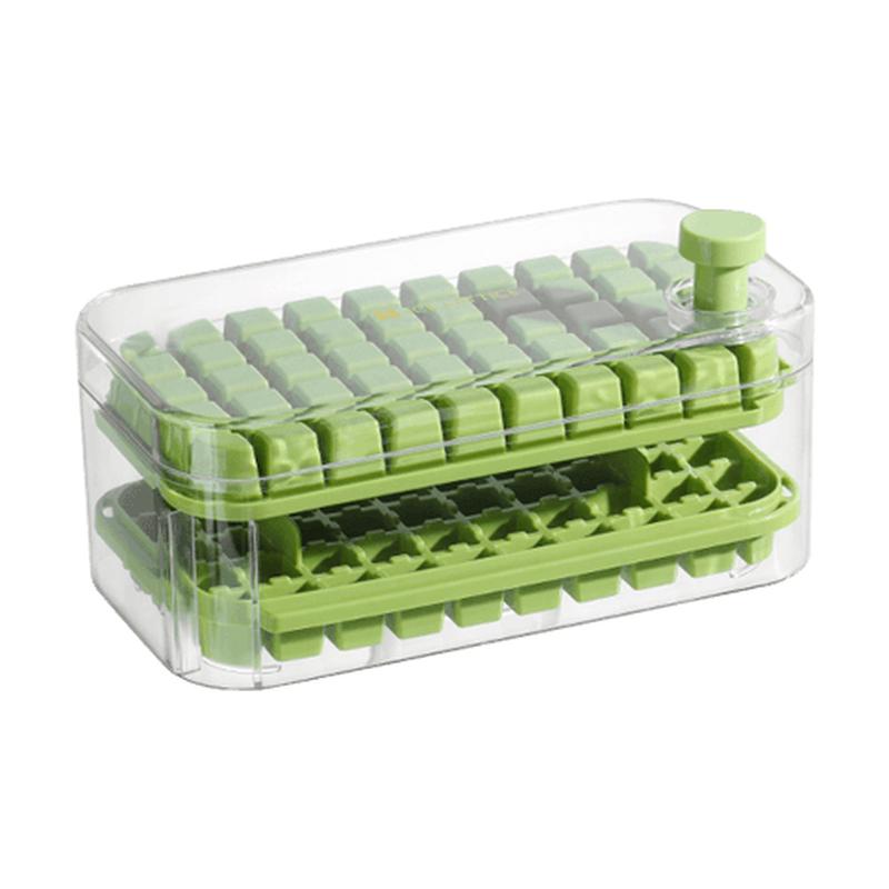 

Food-Grade Double-Layer Ice Cube Tray with Storage