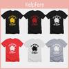 Trendiges Baumwoll-T-Shirt Für Erwachsene Cartoon-Grafik-T-Shirt Rundhals