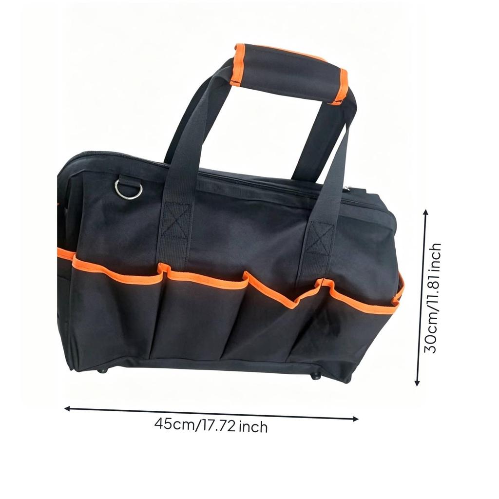 17-Inch Oxford Cloth Tool Bag Robust for Home Repairs
