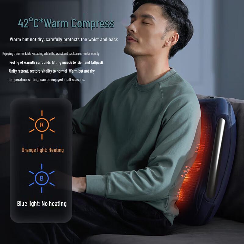 Philips PPM5101B Lumbar Back Massager Cushion