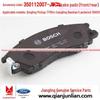 0986AB1597 Brake Pads for JMC Baodian Qingling, Landwind X6/X8/X9 (Front & Rear)