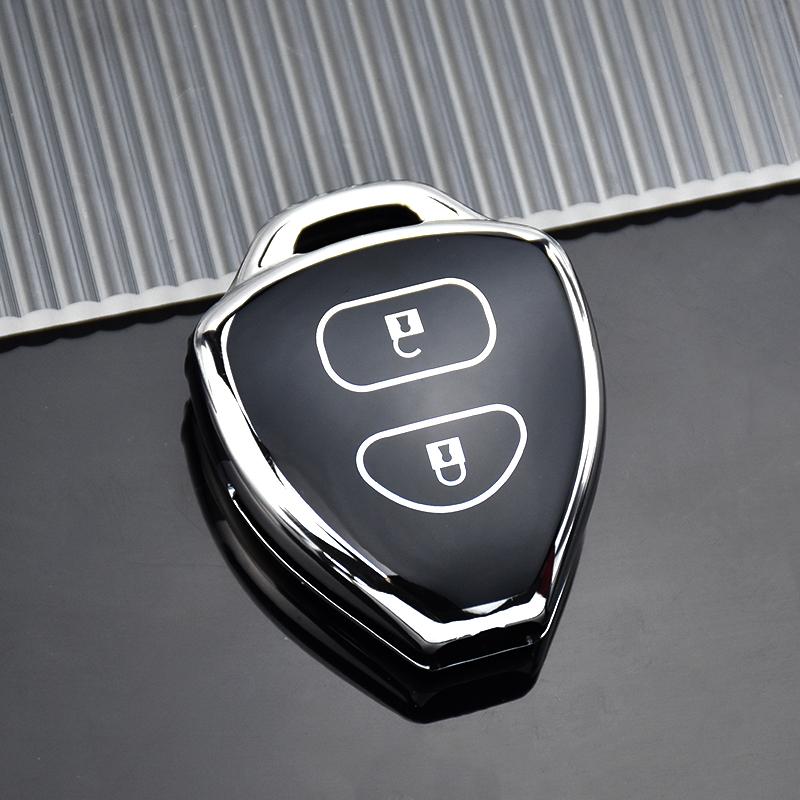 2 3 4 Pulsanti TPU Copertura Chiave Auto Telecomando Guscio Borsa per Toyota Avalon Corolla Camry RAV4 Crown Reiz Venza Matrix Custodia Accessori