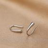 Women's Teardrop Sterling Silver Stud Earrings - Summer Niche High-End Cold Style Jewelry