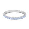 Moonstone Eternity Band Ring - 925 Stelring Silver
