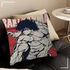 Anime Baki The GGrappler Cushion Cover Decorative Pillow Sofa Home Decor Case Pillow Cases