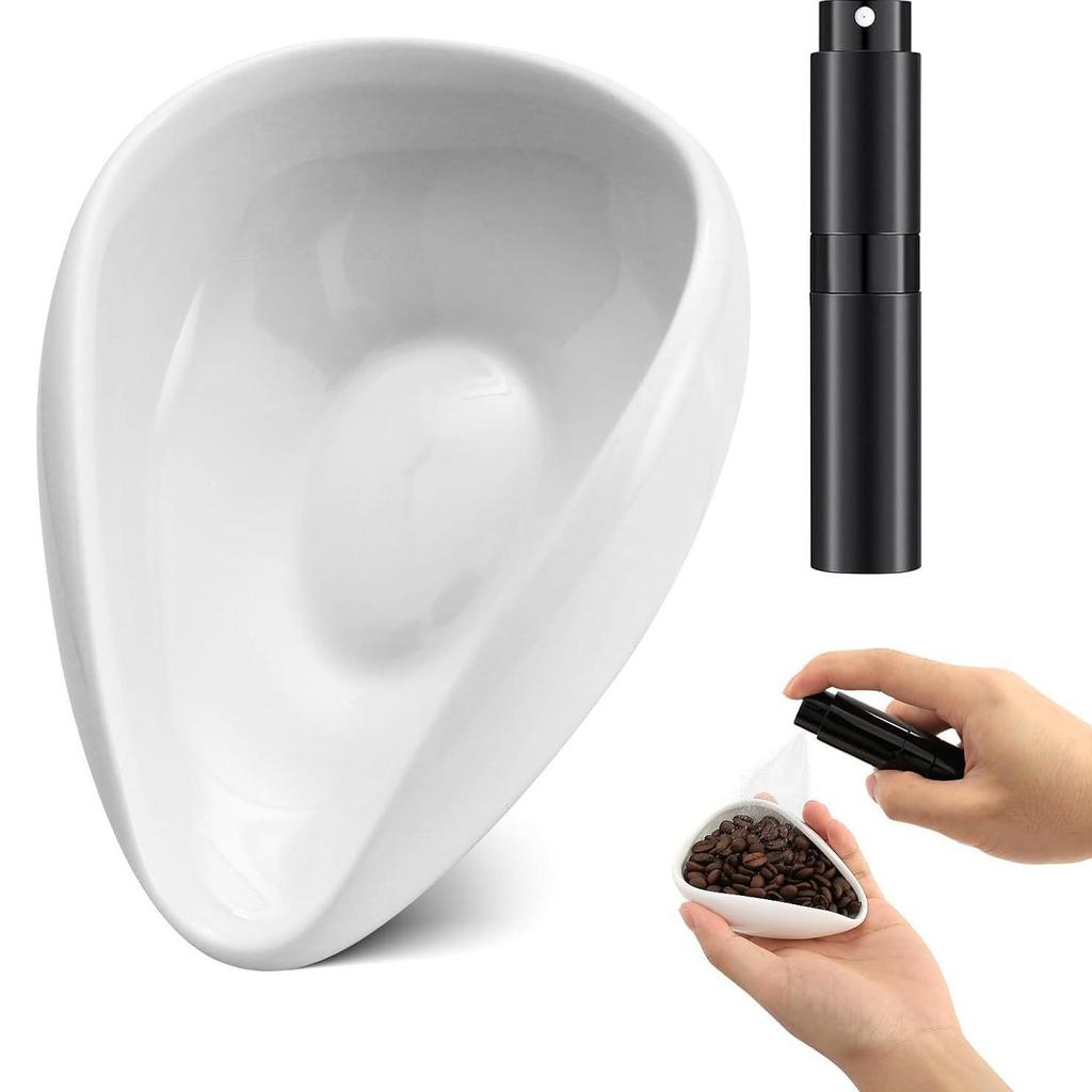 Spot Coffee & Tea Ceramic Weighing Tray Set