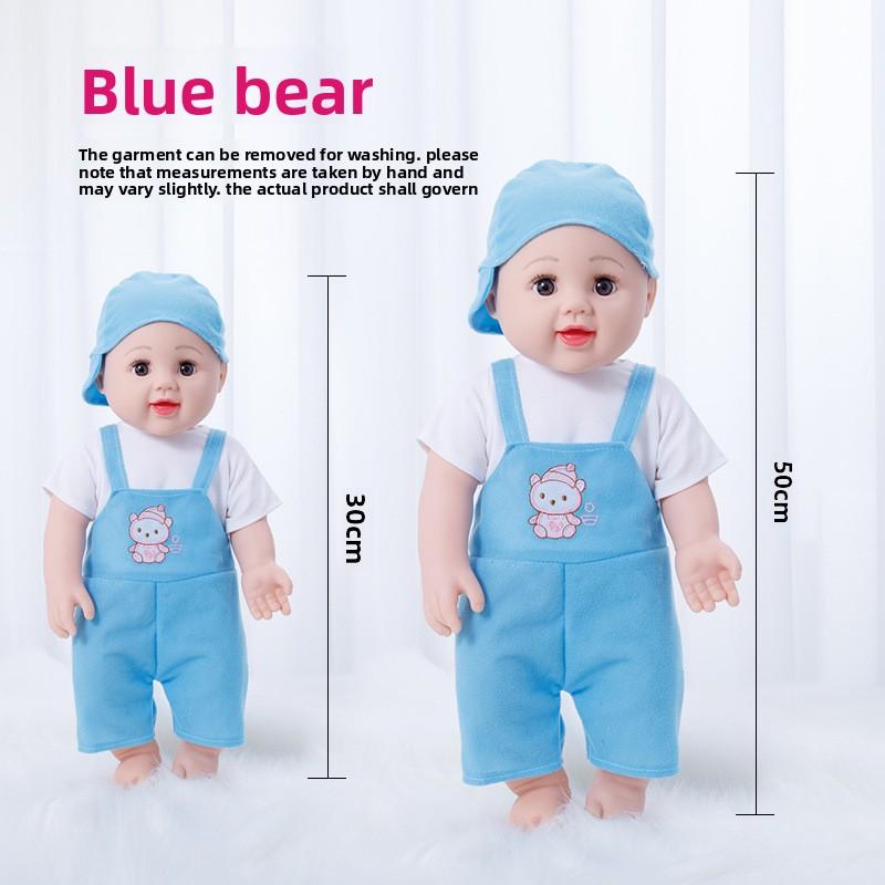 50 cm Simulering Babydukke Leke Myk Silikon Falsk Dukke Jentedukke Leke for Barn Gave