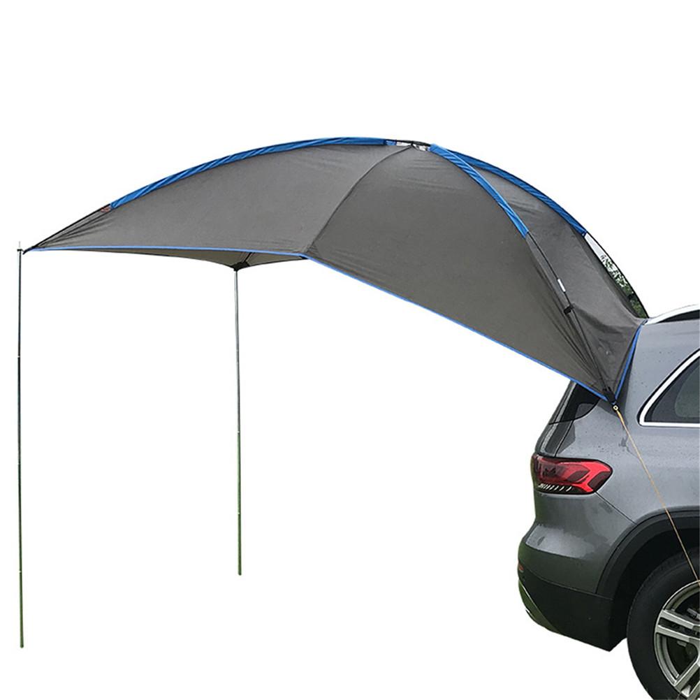 Car Tail Tent Portable Rainproof Awning Car Rear Car Side Tent Outdoor Portable Rear Tent for 3-4 People Equipment Camping Car Tent