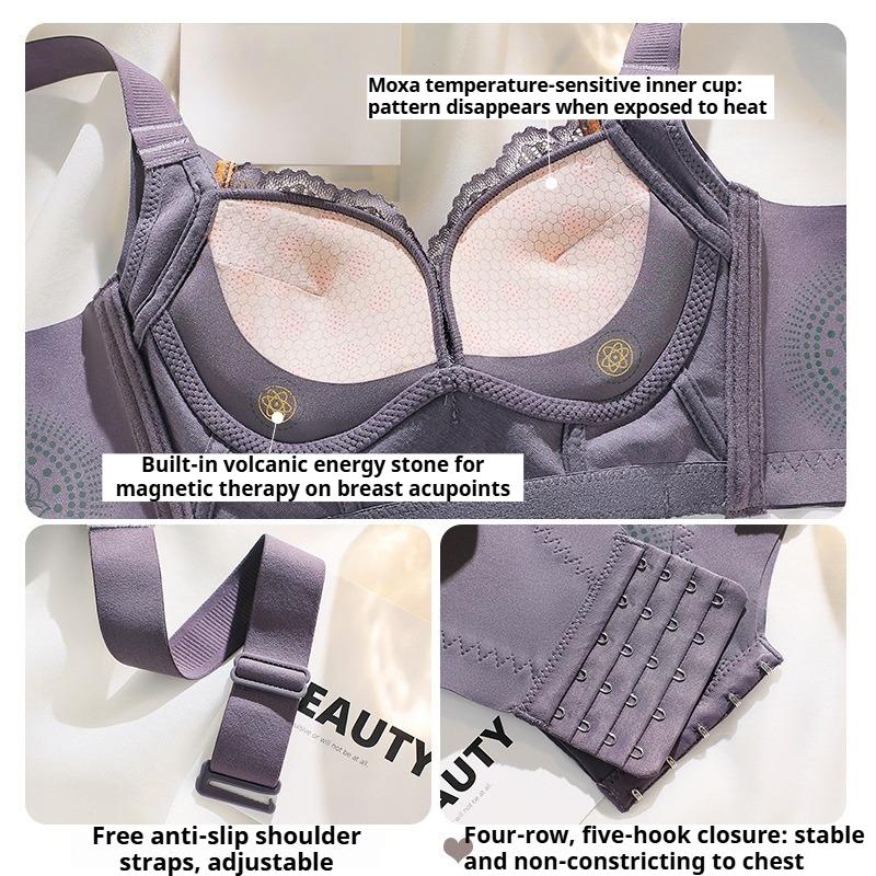 Small Chest Push-up Adjustment Underwear To Prevent Sagging Correction and Show Big Breasts Without Steel Ring Sexy Bra